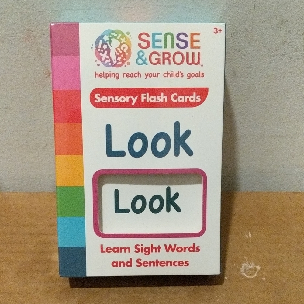 Sensory Flash Cards - Lern Sight Words and Sentence